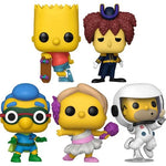 PREORDER (Estimated Arrival Q1 2025) The Simpsons Wave 10 Pop! Vinyl Figure Set of 5 with Soft Protectors