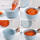 8-in-1 Mandoline Slicer with Strainer and Grater