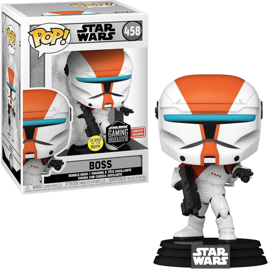 POP! Star Wars: Republic Commando - Boss (Glow) Vinyl Figure