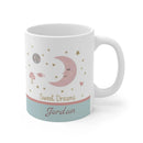 Sweet Dreams Moon & Stars Mug - Personalized Celestial Gift