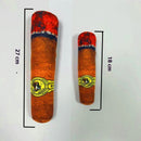 Simulation Cigar Plush Sounding Pet Toy