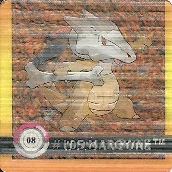 Cubone & Marowak (08) [1999 Pokemon Action Flipz Premier Edition]