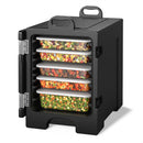 81 Quart Capacity End-loading Insulated Food Pan Carrier with Handles