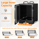 81 Quart Capacity End-loading Insulated Food Pan Carrier with Handles