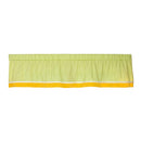 Carter's Animals Collection Window Valance, 60 x 14 Yellow Green Stripes