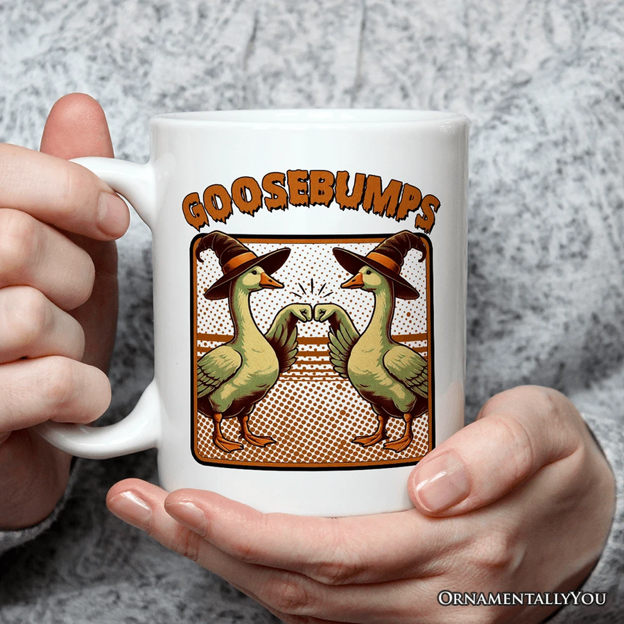 Goosebumps Mug Retro Best Friend Halloween Gift: Non-Customized