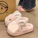 New Interior Home Fleece-lined Warm And Cute Plush
