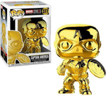 Funko Pop Marvel: Marvel Studios 10 - Captain America (Gold Chrome)