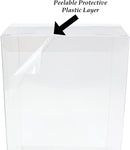 Fundom Clear Plastic Protector Case For 4" Funko Pop (10 Pack)