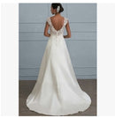 White Lace Backless Dress