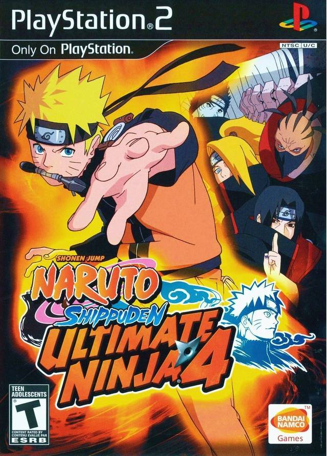 Naruto Shippuden: Ultimate Ninja 4 (Playstation 2)