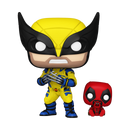 PREORDER (Estimated Arrival Q4 2024) POP Marvel: Deadpool & Wolverine S2 - Pop and Keychain Set of 5 with 4in Soft Protectors