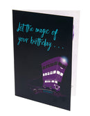 Harry Potter: Knight Bus Birthday Signature Pop-Up Card
