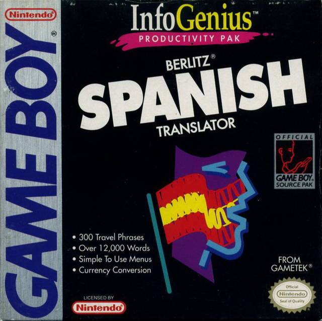 InfoGenius Berlitz Spanish Translator (Gameboy)