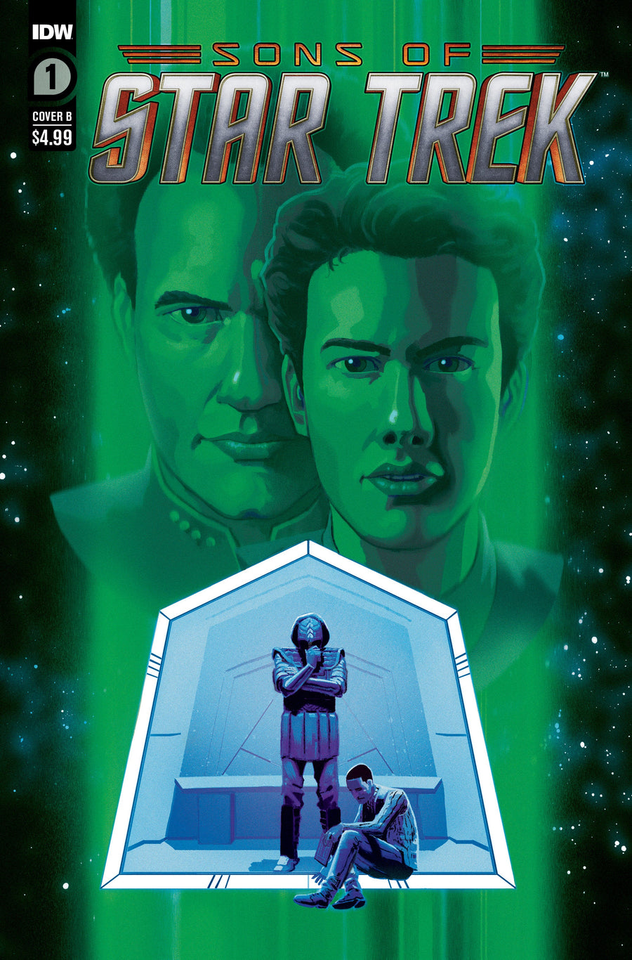Star Trek: Sons Of Star Trek #1 Variant B (Sherman)