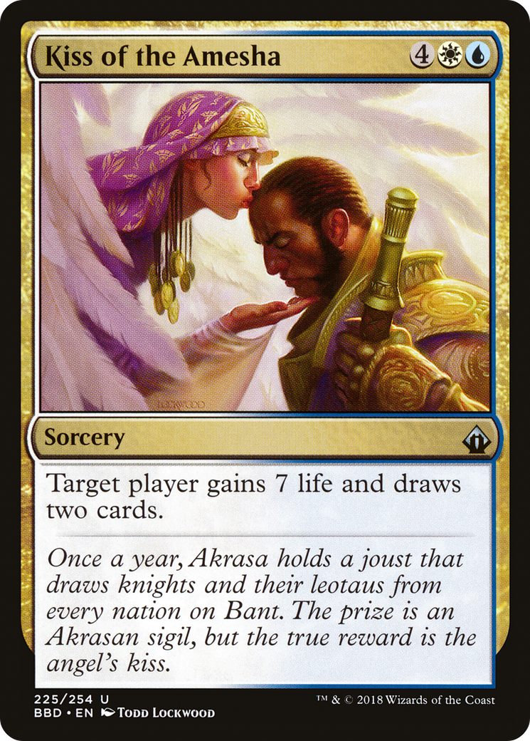 Kiss of the Amesha (BBD-225) - Battlebond Foil
