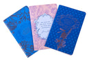 Jane Austen Sewn Pocket Notebook Collection (Set of 3)