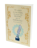 William Shakespeare Destiny Birthday Embellished Card