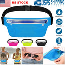 Unisex Sport Waist Pack Running Belt Bag Pouch Adjustable Bounce Free Sweat-Proof Lightweight Slim