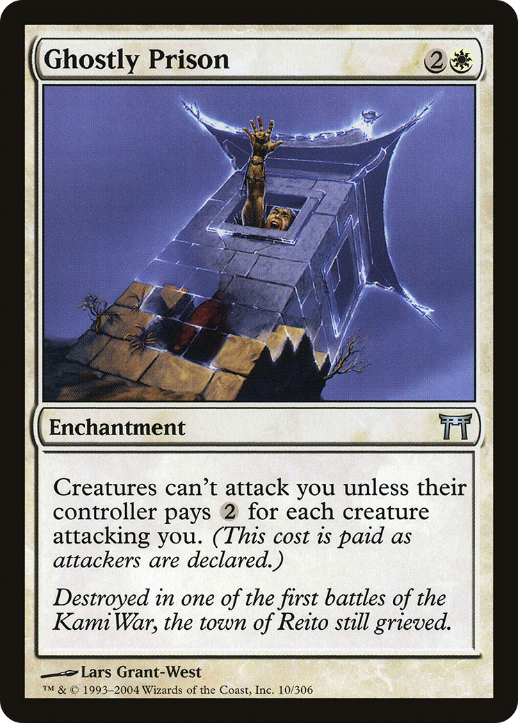 Ghostly Prison (CHK-010) - Champions of Kamigawa