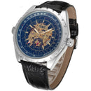 Men's Business Casual Skeleton Automatic Watch