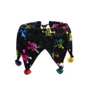 Halloween Hat And Scarf Set Skull Pattern Cat Cape Hat Set