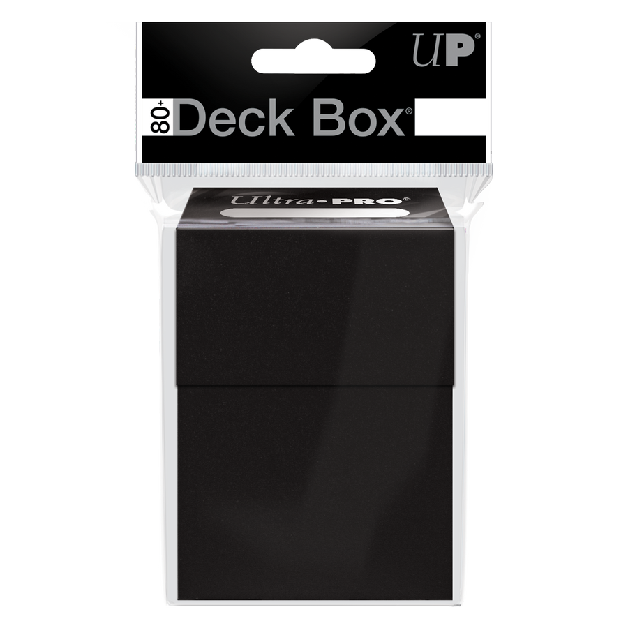 Ultra PRO: 80+ Deck Box - Black