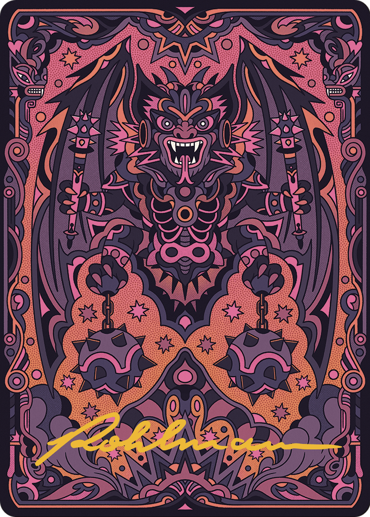 Bloodletter of Aclazotz // Bloodletter of Aclazotz (ALCI-061) - The Lost Caverns of Ixalan Art Series (Borderless) Foil