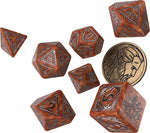 The Witcher Dice Set: Geralt - The Monster Slayer (7 + coin)