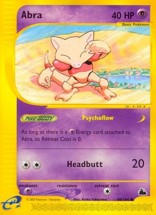 Abra 046/144 - Skyridge Reverse Holofoil