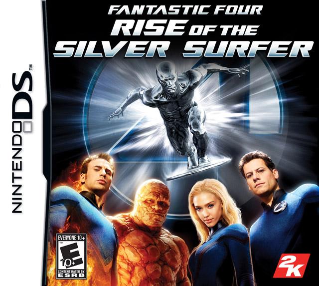 Fantastic 4 Rise of the Silver Surfer (Nintendo DS)