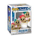 (PRE-ORDER) POP Disney: Cinderellas 75th- JAQ & GUS GUS in cup