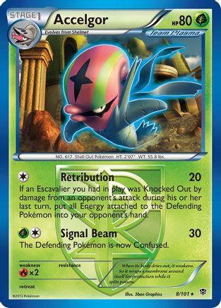 Accelgor (Team Plasma) 008/101 - Plasma Blast