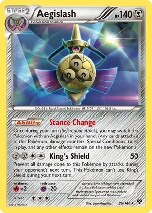 Aegislash 086/146 - XY Base Set Holofoil