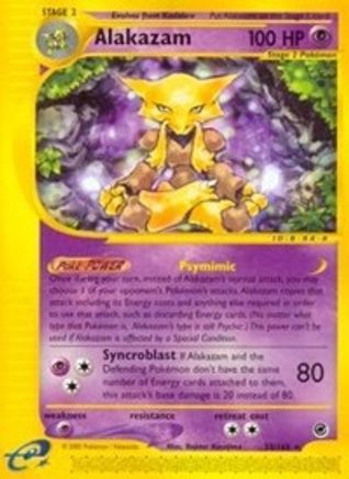 Alakazam 033/165 - Expedition Reverse Holofoil