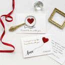Red Heart Greeting Card Forever Love