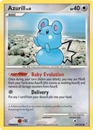 Azurill 069/130 - Diamond and Pearl Reverse Holofoil