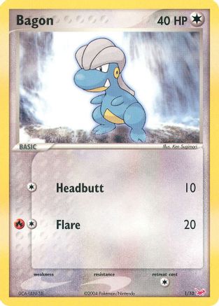 Bagon 001/10 - EX Trainer Kit 1 Latias & Latios