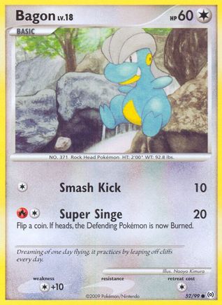 Bagon 052/99 - Arceus Reverse Holofoil