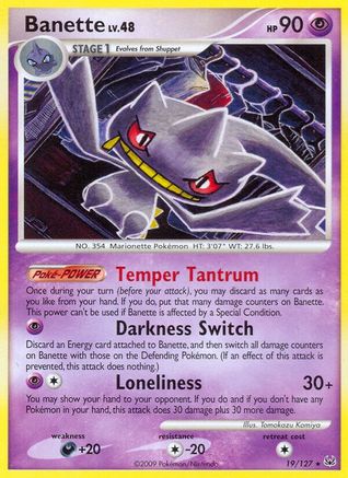 Banette 019/127 - Platinum