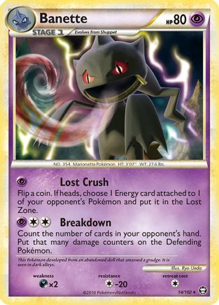 Banette 014/102 - Triumphant Reverse Holofoil