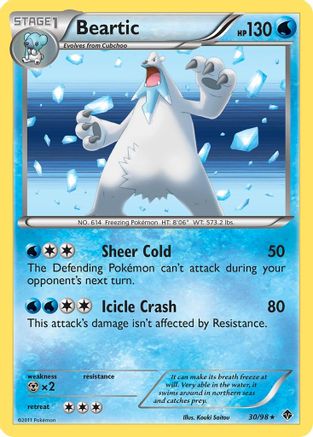 Beartic 030/98 - Emerging Powers Reverse Holofoil