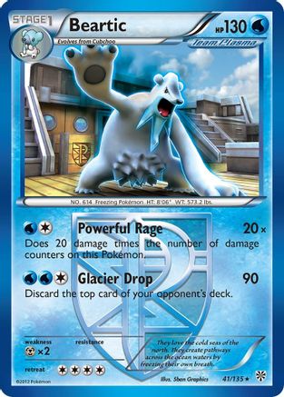 Beartic (Team Plasma) 041/135 - Plasma Storm