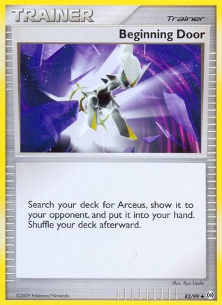 Beginning Door 082/99 - Arceus Reverse Holofoil