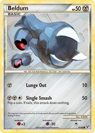 Beldum 043/90 - Undaunted Reverse Holofoil