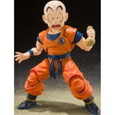 Bandai Dragon Ball Z Krillin, l'homme le plus fort de la Terre, figurine SHFiguarts