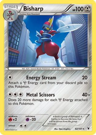 Bisharp 082/101 - Noble Victories Holofoil