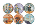 Harry Potter: Exploring Diagon Alley Glass Magnet Set (Set of 6)