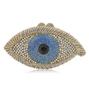 Women's bag eye diamond evening bag