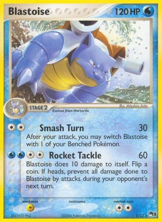 Blastoise 001 - POP Series 3 - Holofoil